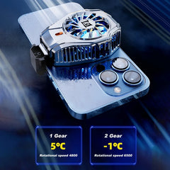 N15 Mobile Phone Cooler Semiconductor Mobile Phone Radiator Game Phone Cooler Portable Cooling Fan