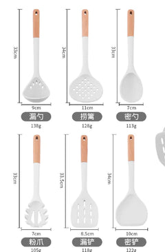 Silicone Cooking Utensils Set